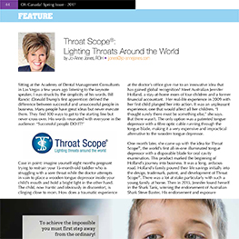 Throat Scope®: Lighting Throats Around the World